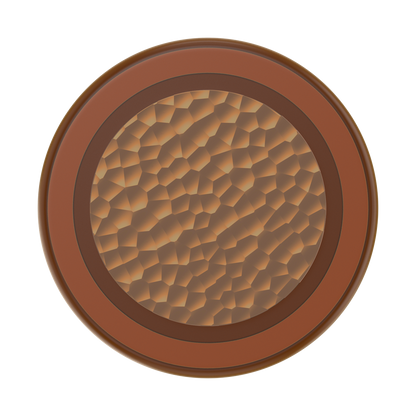 Enamel Hammered Copper Tone — MagSafe PopGrip - US 16695
