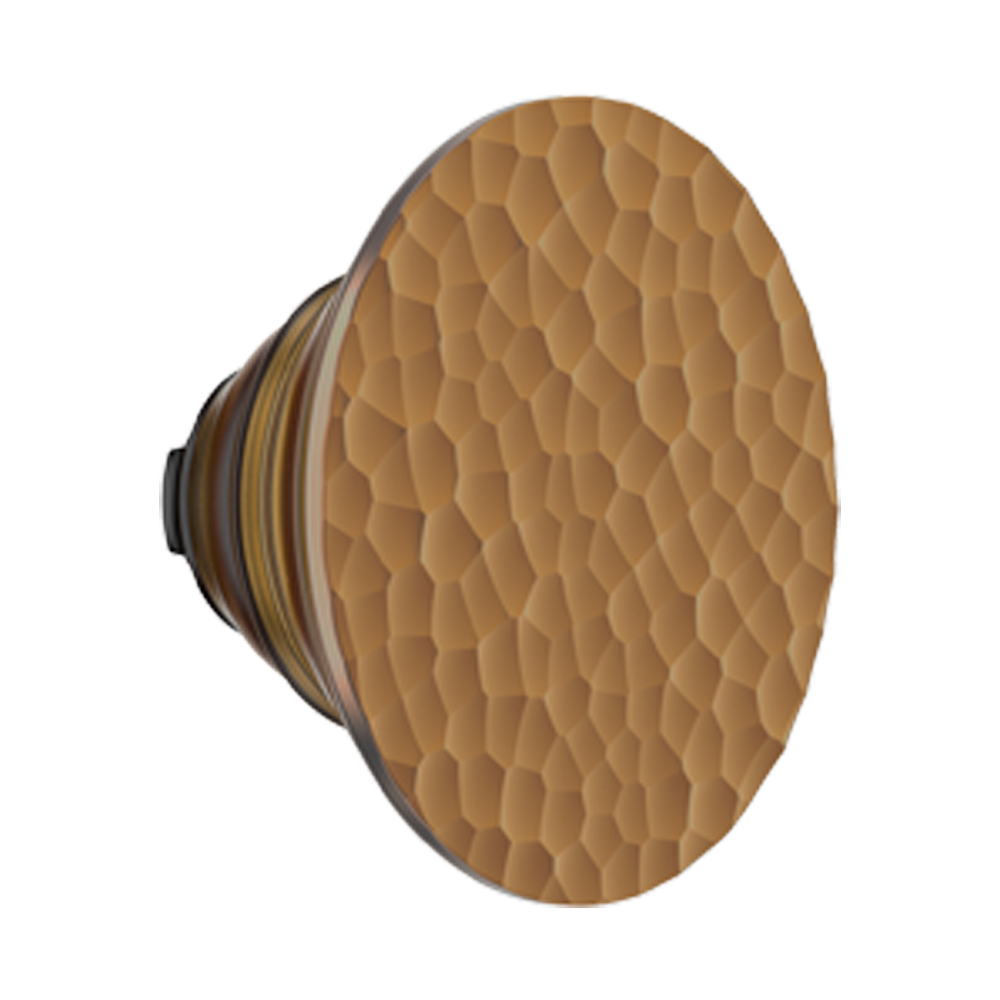 Enamel Hammered Copper Tone — PopTop - US 14411