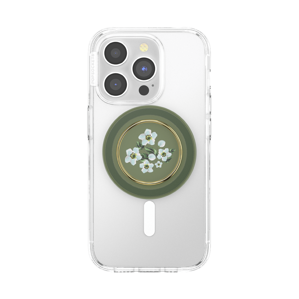 Enamel Floral Relief — MagSafe PopGrip - US 63593