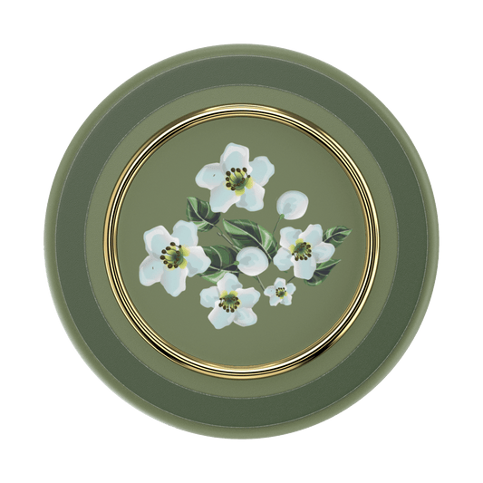 Enamel Floral Relief — MagSafe PopGrip - US 64572