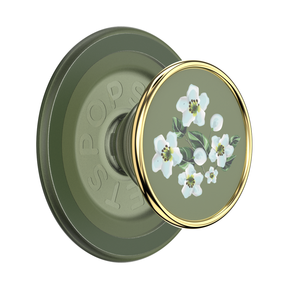 Enamel Floral Relief — MagSafe PopGrip - US 63593