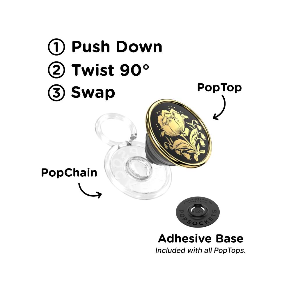 Enamel Rose Noir — PopTop - US 42297