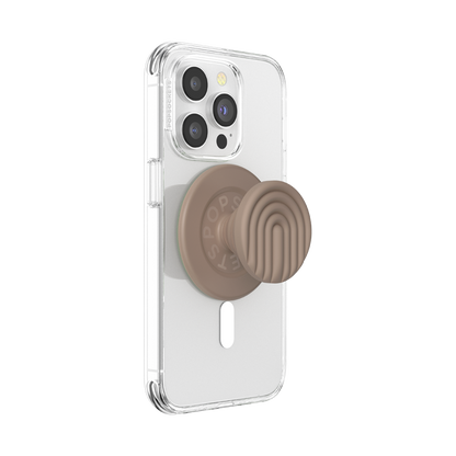 PopOut Latte Curves — MagSafe PopGrip - US 06852