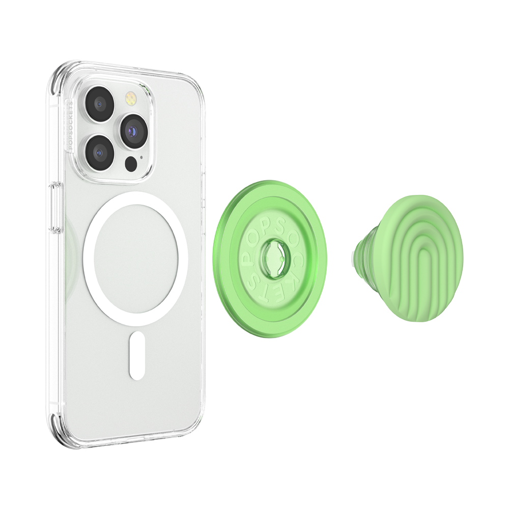 PopOut Curves Matcha Dew — MagSafe PopGrip - US 41989