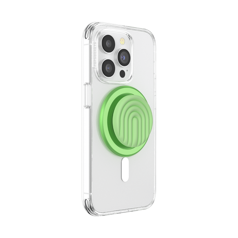 PopOut Curves Matcha Dew — MagSafe PopGrip - US 92043