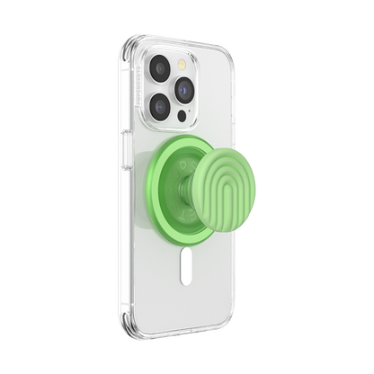 PopOut Curves Matcha Dew — MagSafe PopGrip - US 68468