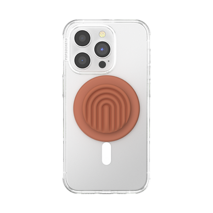 PopOut Terracotta Curves — MagSafe PopGrip - US 31155