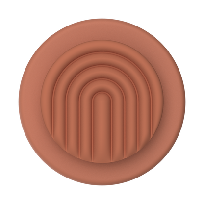 PopOut Terracotta Curves — MagSafe PopGrip - US 89372