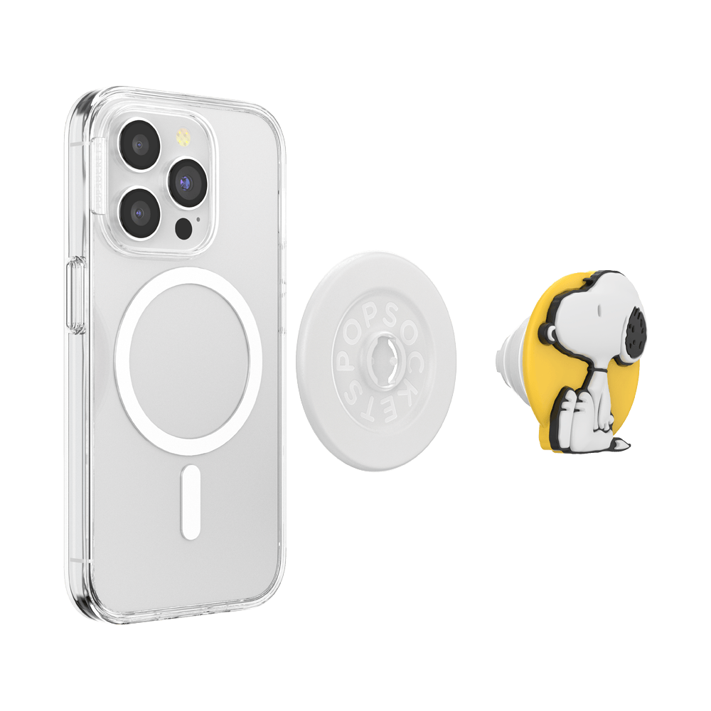 PopOut Sitting Snoopy — MagSafe PopGrip - US 47223