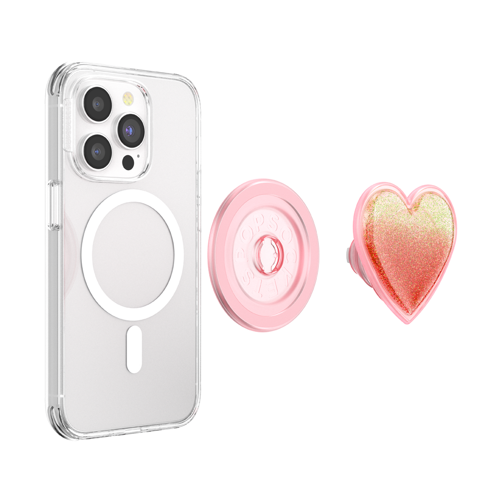 Squishy Tidepool Heart Pinky — MagSafe PopGrip - US 57447