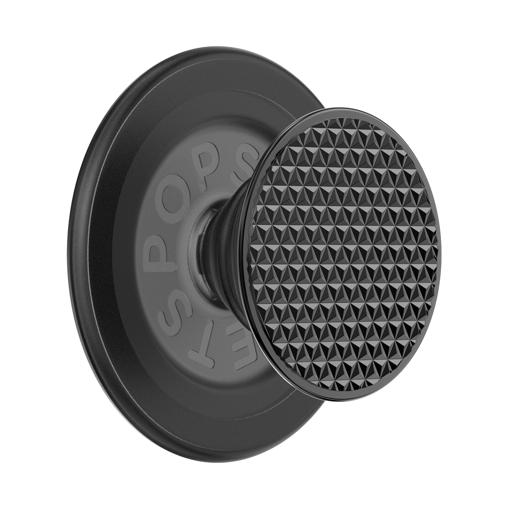 Triangle Knurl Black — MagSafe PopGrip - US 76924