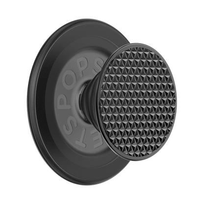 Triangle Knurl Black — MagSafe PopGrip - US 50009