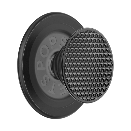 Triangle Knurl Black — MagSafe PopGrip - US 90538