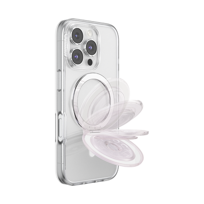 White Opalescent  —  MagSafe Kick-Out Grip & Stand - US 11006