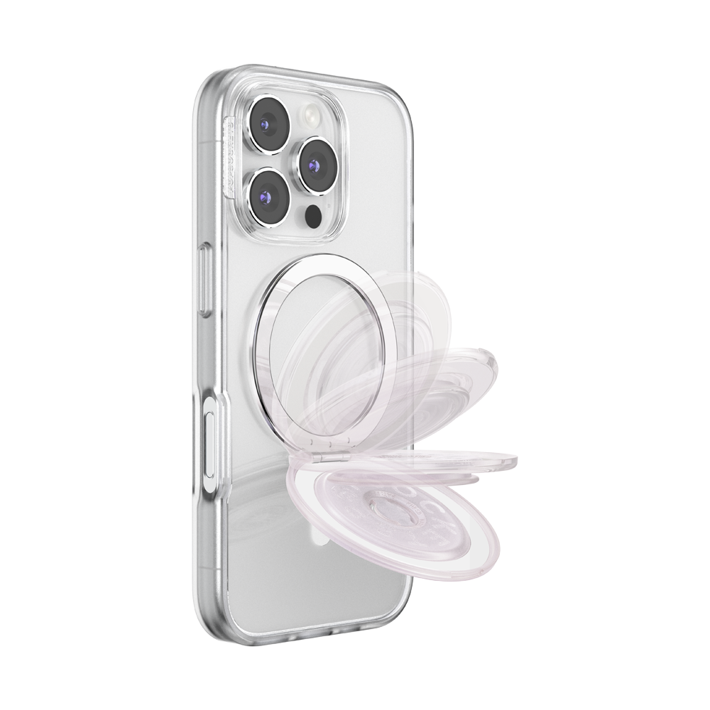 White Opalescent  —  MagSafe Kick-Out Grip & Stand - US 48401