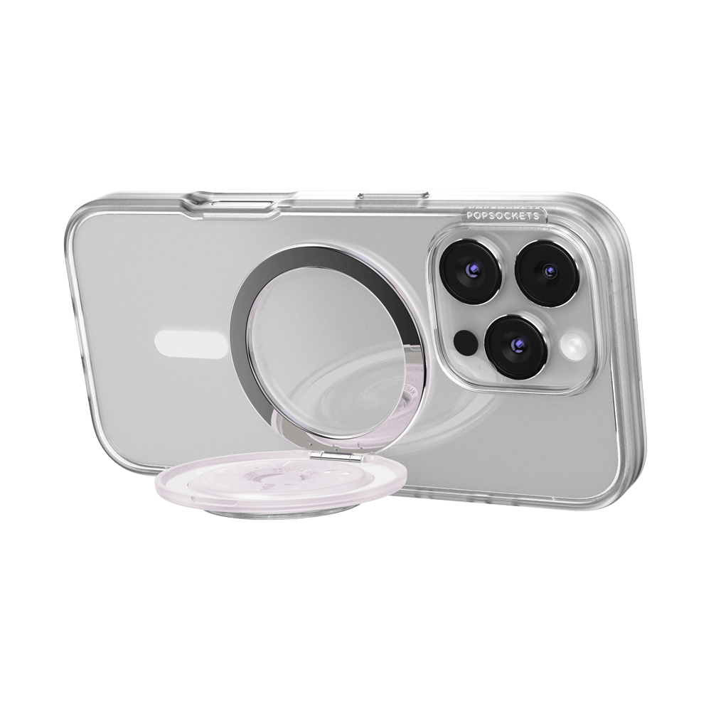 White Opalescent  —  MagSafe Kick-Out Grip & Stand - US 32045