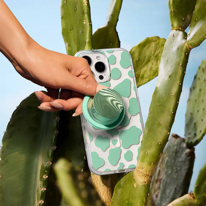 Turquoise Cow Cow — iPhone 16 Pro Max MagSafe Case - US 71005