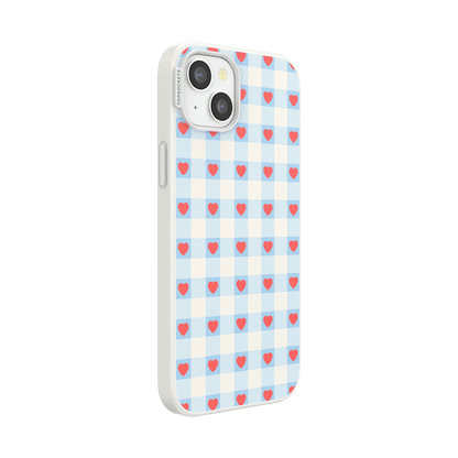 Berry Sweet Gingham — iPhone 15 Plus MagSafe Case - US 03181