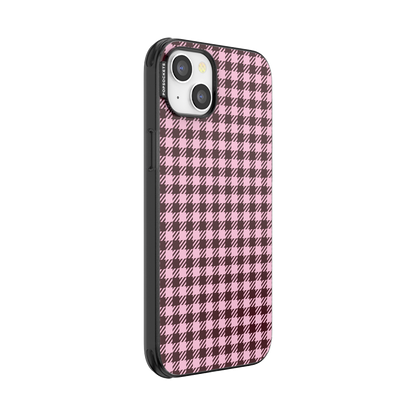 Black Cherry Gingham — iPhone 14 Plus MagSafe Case - US 32837