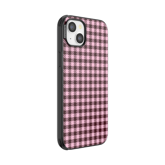 Black Cherry Gingham — iPhone 14 Plus MagSafe Case - US 32837