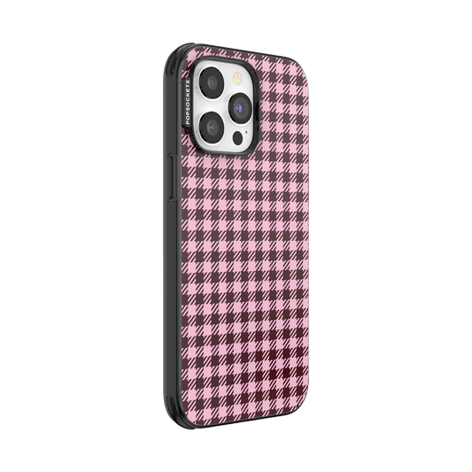 Black Cherry Gingham — iPhone 14 Pro Max MagSafe Case - US 84532