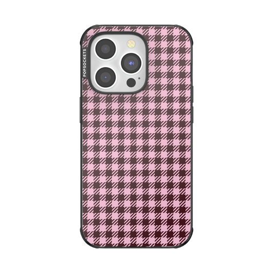 Black Cherry Gingham — iPhone 14 Pro MagSafe Case - US 46397