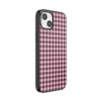 Black Cherry Gingham — iPhone 15 Plus MagSafe Case - US 36897