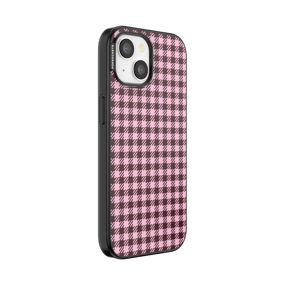 Black Cherry Gingham — iPhone 15 MagSafe Case - US 93674