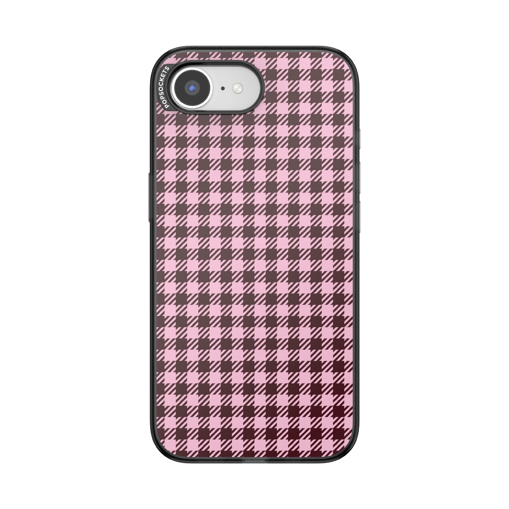 Black Cherry Gingham — iPhone 17e/16e MagSafe Case - US 58680