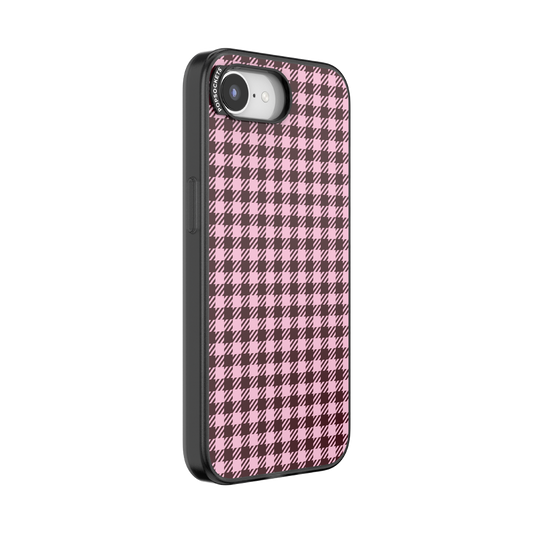 Black Cherry Gingham — iPhone 17e/16e MagSafe Case - US 84633