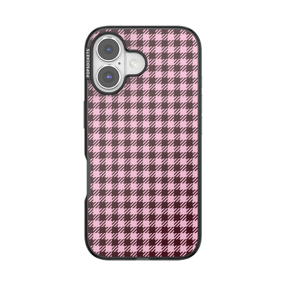 Black Cherry Gingham — iPhone 16 MagSafe Case - US 69446