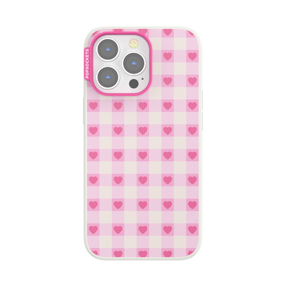 Blush Gingham — iPhone 13 Pro MagSafe Case - US 45513
