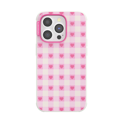 Blush Gingham — iPhone 14 Pro MagSafe Case - US 31561