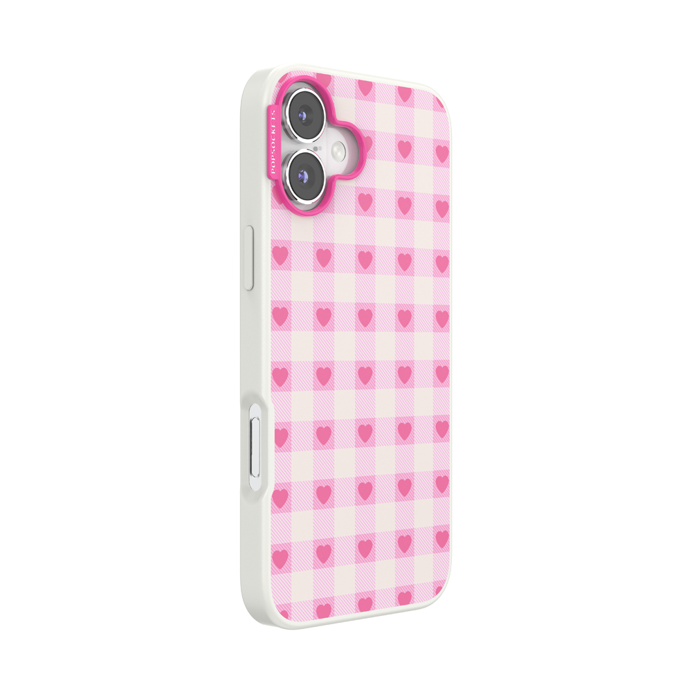 Blush Gingham — iPhone 16 Plus MagSafe Case - US 46118