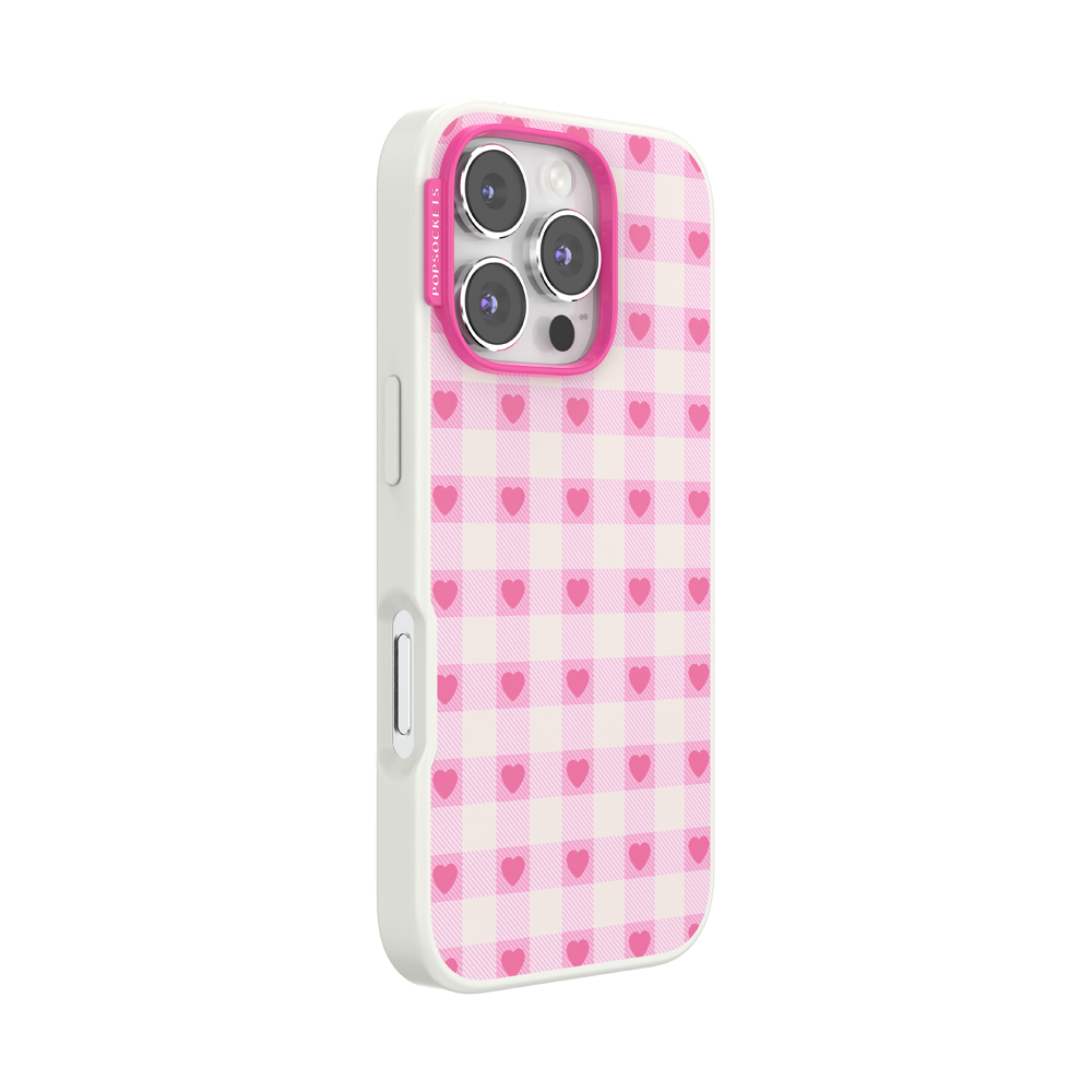 Blush Gingham — iPhone 16 Pro MagSafe Case - US 42309