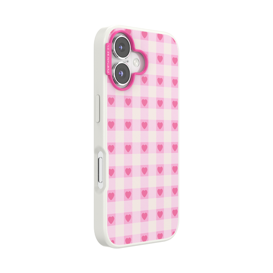 Blush Gingham — iPhone 16 MagSafe Case - US 11788