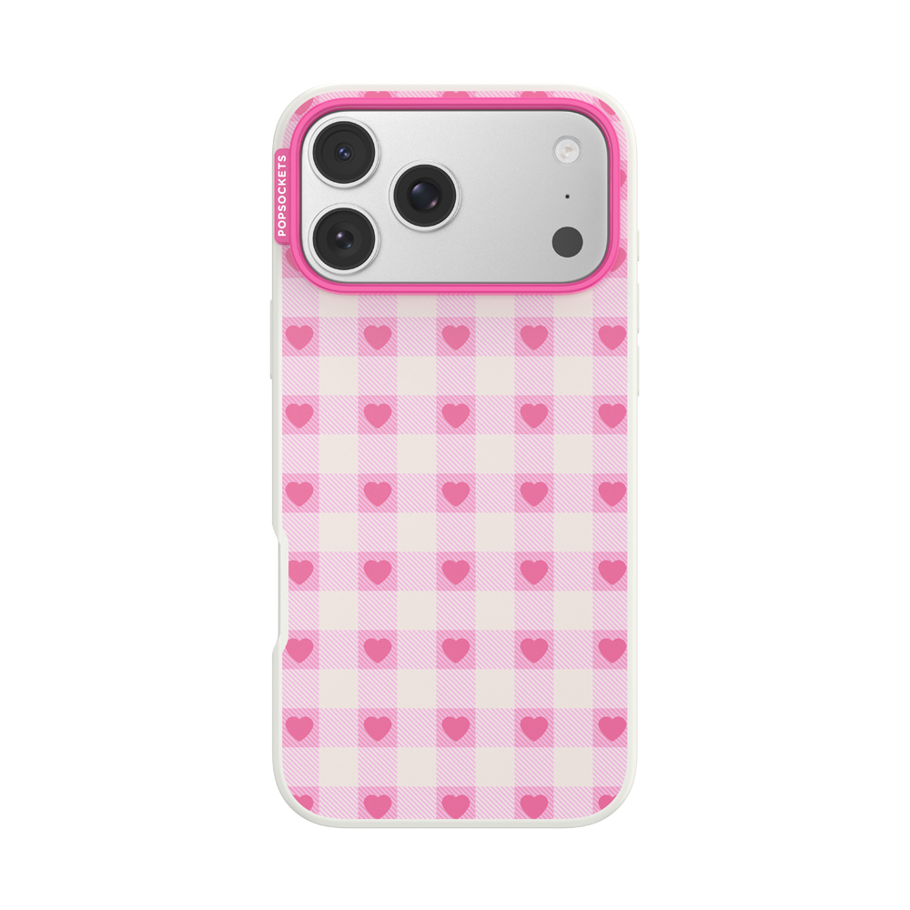 Blush Gingham — iPhone 17 Pro Max MagSafe Case - US 79829