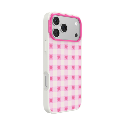 Blush Gingham — iPhone 17 Pro Max MagSafe Case - US 78264