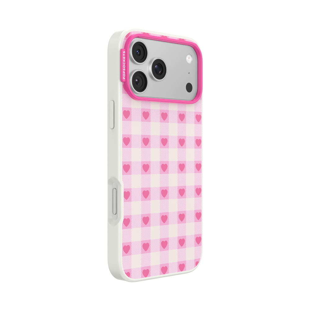 Blush Gingham — iPhone 17 Pro Max MagSafe Case - US 68117