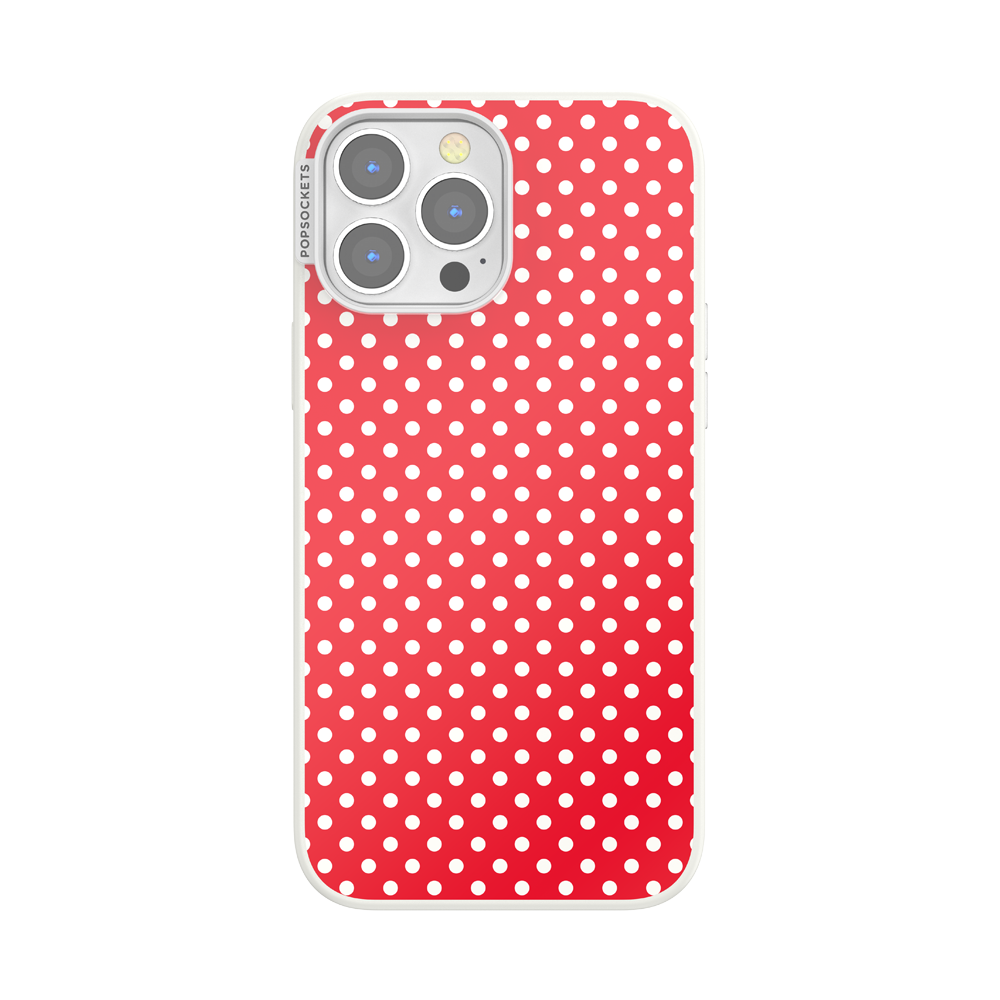 Cherry Red Polka Dot — iPhone 13 Pro Max MagSafe Case - US 65745