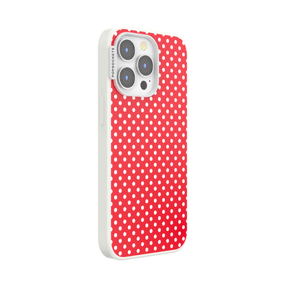 Cherry Red Polka Dot — iPhone 13 Pro MagSafe Case - US 55348