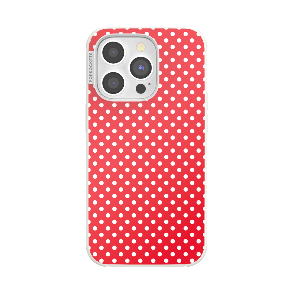 Cherry Red Polka Dot — iPhone 14 Pro MagSafe Case - US 01931
