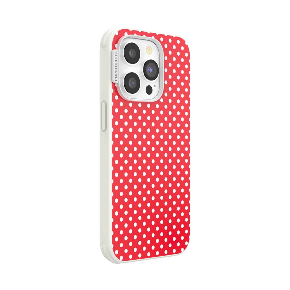 Cherry Red Polka Dot — iPhone 14 Pro MagSafe Case - US 01931