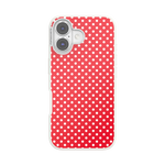 Cherry Red Polka Dot — iPhone 16 MagSafe Case - US 88221