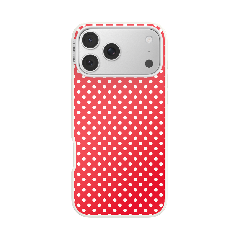 Cherry Red Polka Dot — iPhone 17 Pro Max MagSafe Case - US 33900