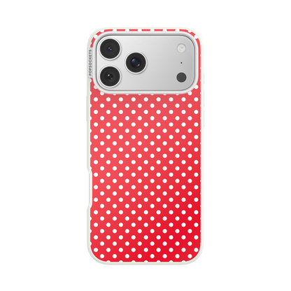 Cherry Red Polka Dot — iPhone 17 Pro Max MagSafe Case - US 22884