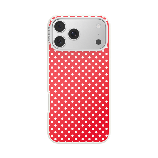 Cherry Red Polka Dot — iPhone 17 Pro Max MagSafe Case - US 22884