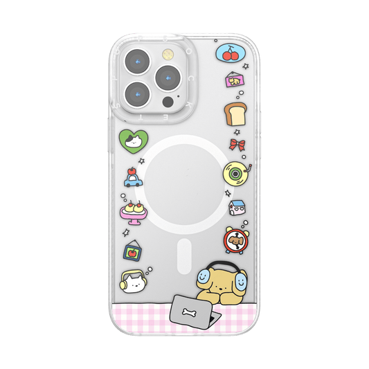 Dog Typing — iPhone 13 Pro Max MagSafe Case - US 13892