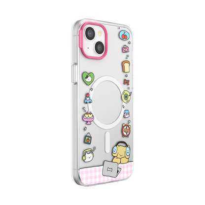 Dog Typing — iPhone 15 Plus MagSafe Case - US 08471
