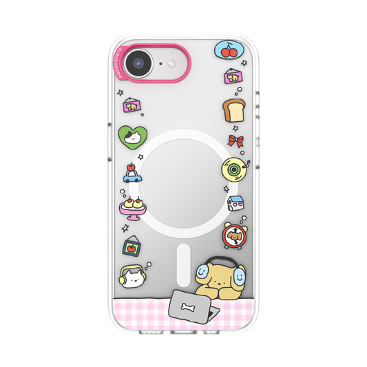 Dog Typing — iPhone 17e/16e MagSafe Case - US 41239